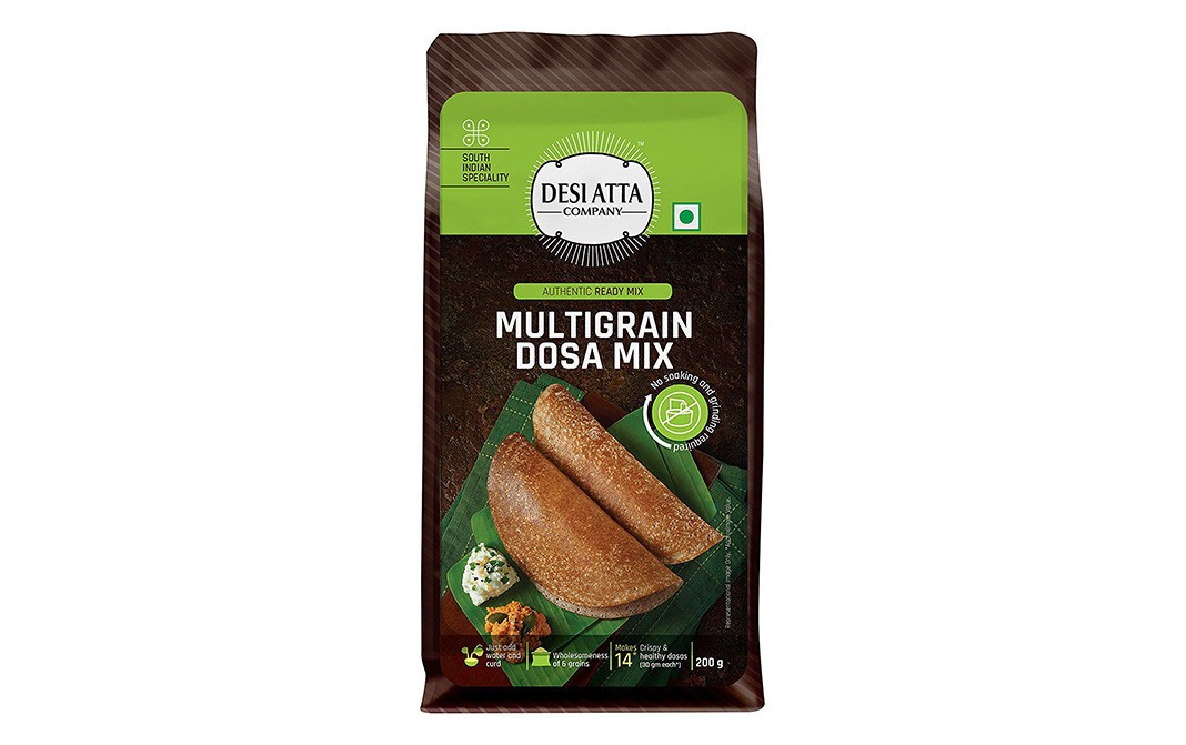 Desi Atta Multigrain Dosa Mix    Pack  200 grams